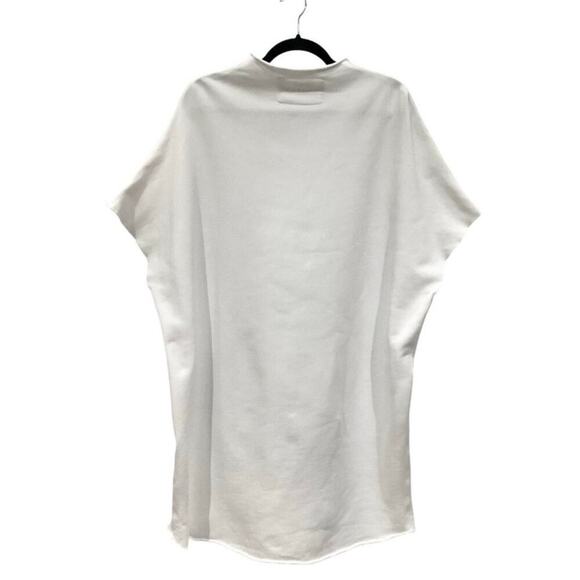 Frank & Eileen Ella The Easiest Dress Triple Fleece In White Size Medium - Large - Picture 8 of 11